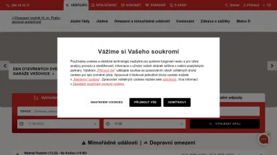 Screenshot preview of dpp.cz