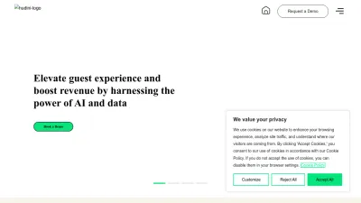 Screenshot preview of hudini.io