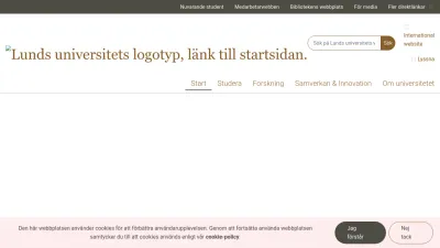 Screenshot of Lu.se