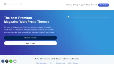 Screenshot preview of mhthemes.com