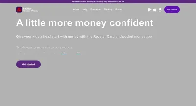 Screenshot preview of roostermoney.com