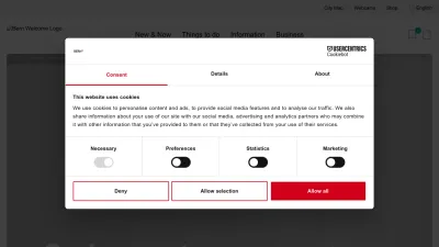 Screenshot preview of bern.com
