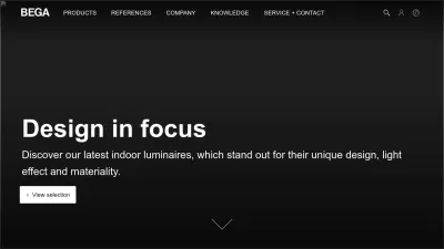 Screenshot preview of bega.com
