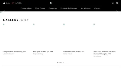 Screenshot preview of morrisonhotelgallery.com