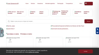 Screenshot preview of saopaulo.sp.leg.br