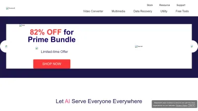 Screenshot preview of aiseesoft.com