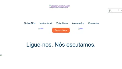 Screenshot preview of sosvozamiga.org