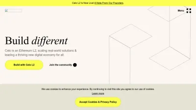 Screenshot preview of celo.org