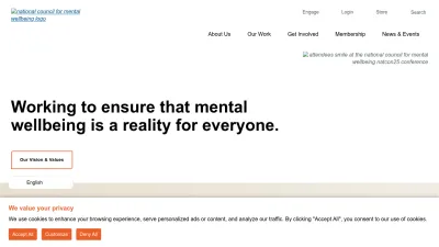 Screenshot preview of thenationalcouncil.org