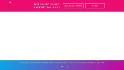 Screenshot preview of bristolpride.co.uk