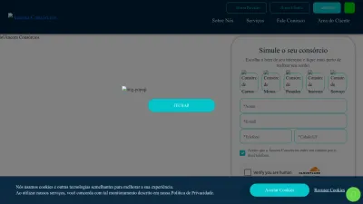 Screenshot preview of ancoraconsorcios.com.br