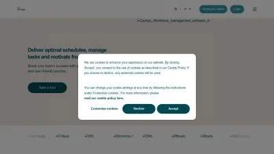 Screenshot preview of quinyx.com