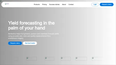 Screenshot preview of aerobotics.com