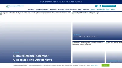 Screenshot preview of detroitchamber.com
