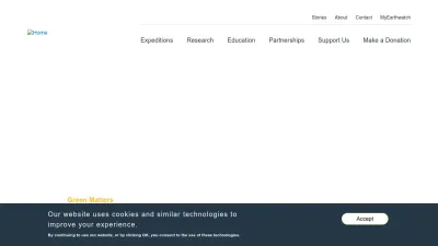 Screenshot preview of earthwatch.org