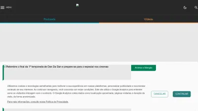 Screenshot preview of jovemnerd.com.br