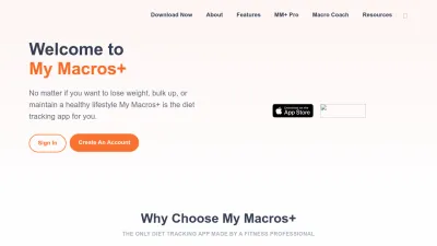 Screenshot preview of getmymacros.com
