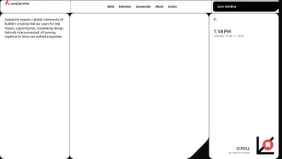 Screenshot preview of avax.network