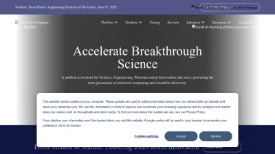 Screenshot preview of juliacomputing.com