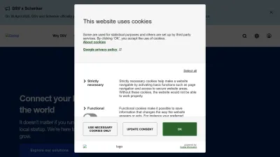 Screenshot preview of dsv.com