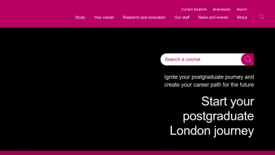 Screenshot preview of lborolondon.ac.uk