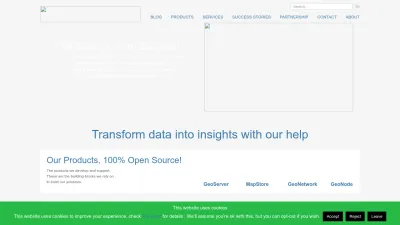 Screenshot preview of geosolutionsgroup.com