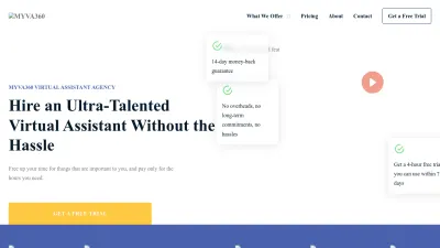 Screenshot preview of myva360.com