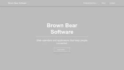 Screenshot preview of brownbearsw.com