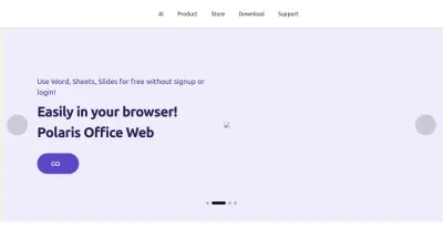 Screenshot preview of polarisoffice.com