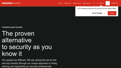 Screenshot preview of garda.com