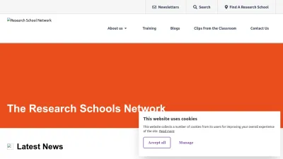 Screenshot preview of researchschool.org.uk