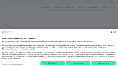 Screenshot preview of codecentric.de