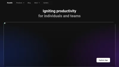 Screenshot preview of readdle.com