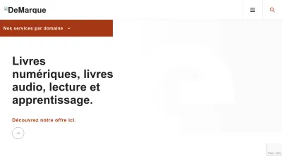 Screenshot of Demarque.com