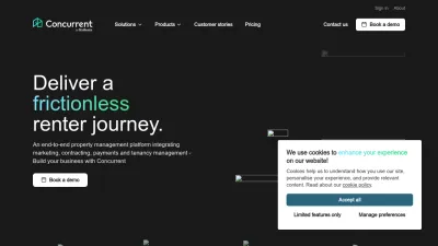 Screenshot preview of concurrent.co.uk