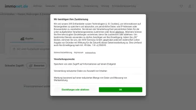 Screenshot preview of immonet.de