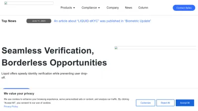 Screenshot preview of liquidinc.asia