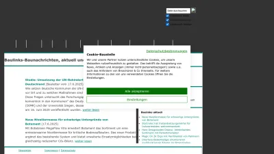 Screenshot preview of baulinks.de