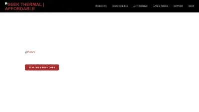 Screenshot preview of thermal.com