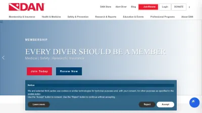 Screenshot of Dan.org