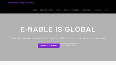 Screenshot preview of enablingthefuture.org