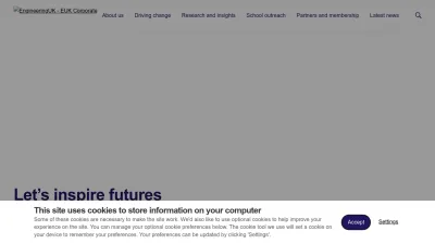 Screenshot preview of engineeringuk.com