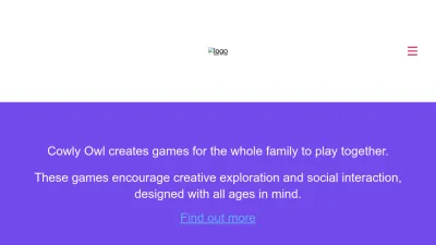 Screenshot preview of cowlyowl.com