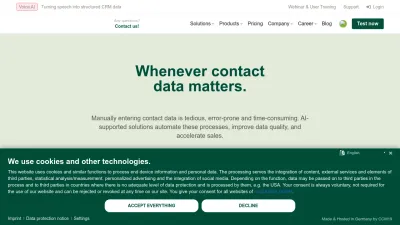 Screenshot preview of snapaddy.com