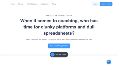 Screenshot preview of kahunas.io