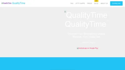 Screenshot preview of qualitytimeapp.com