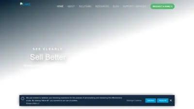 Screenshot preview of getcake.com