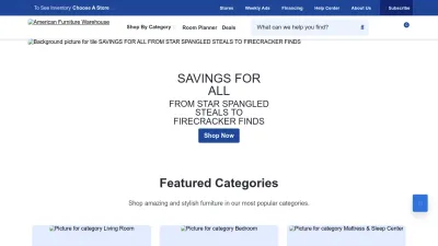 Screenshot preview of afw.com