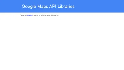 Screenshot preview of googlemaps.github.io