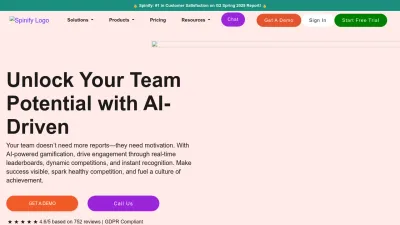 Screenshot preview of spinify.com